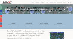 Desktop Screenshot of hobbycnc.com
